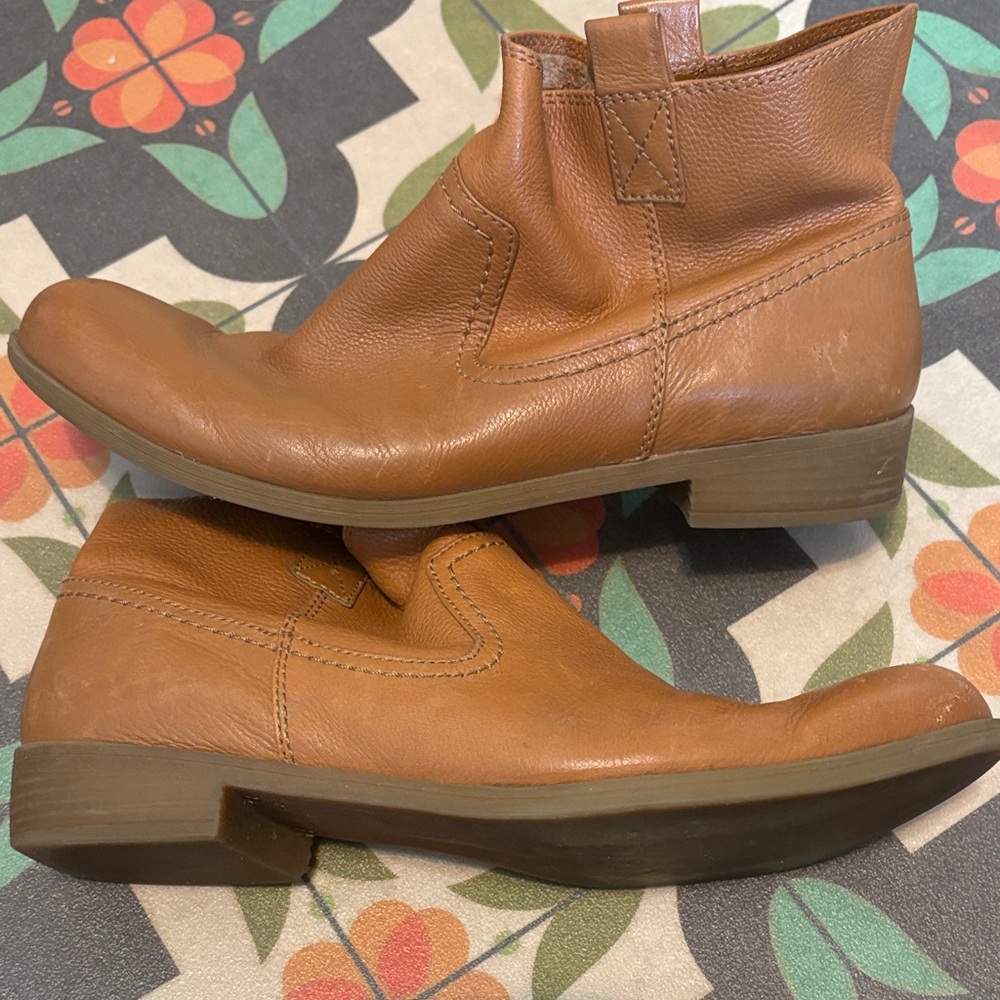 Nine West Tan ( Camel) Leather Women’s Boots - Picture 5 of 5